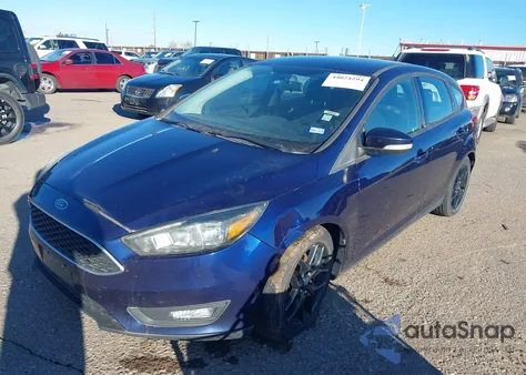2016 Ford Focus Se from USA, damaged, VIN 1FADP3K21GL398394